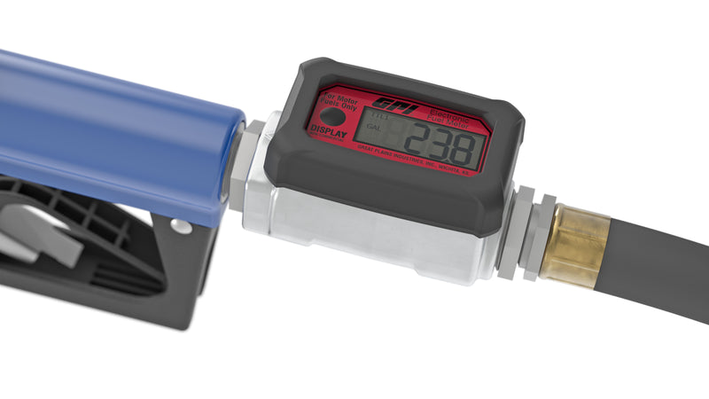 Load image into Gallery viewer, GPI 113255-1 01A31GM 1" IN-LINE ALUM METER W/LCD READOUT 3-30GPM