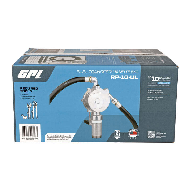 Load image into Gallery viewer, 123000-06 GPI ROTARY PUMP CAST IRON ROTOR, HOSE, SUCTION PIPE AND SPOUT