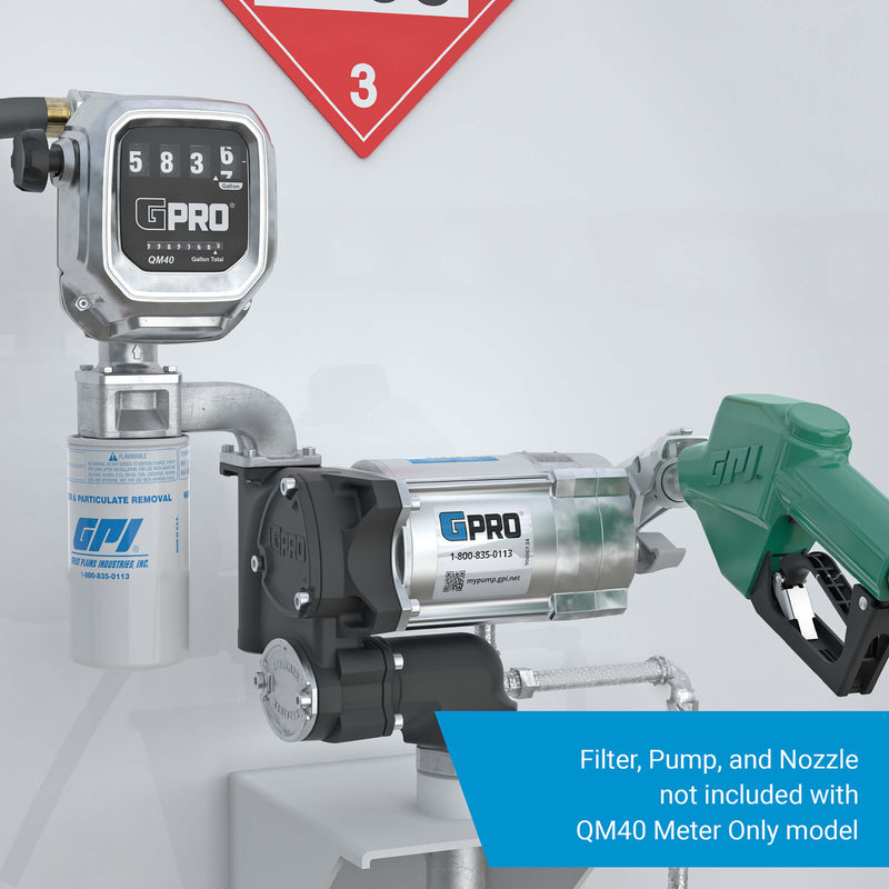 Load image into Gallery viewer, QM40-G8N (139000-01) FUEL METR MECHANICAL - 2 to 40 GPM