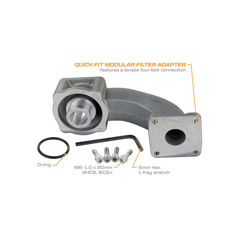 Load image into Gallery viewer, 162500-01 GPI FILTER ADAPTER USE WITH GPI MODULAR PUMPS EA