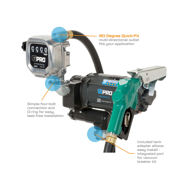 Load image into Gallery viewer, 504000-71 PRO35-115AD/QM40G8N PUMP, METER, HOSE, DS NZ, ADAPTER