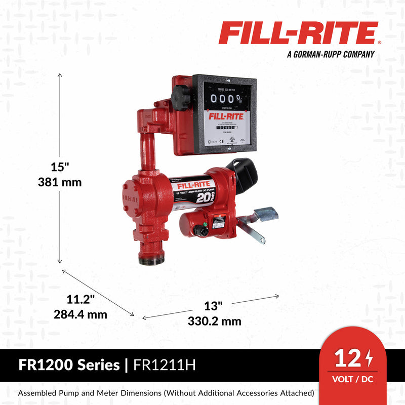 Load image into Gallery viewer, FR1211H Fillrite Pump w/Meter
