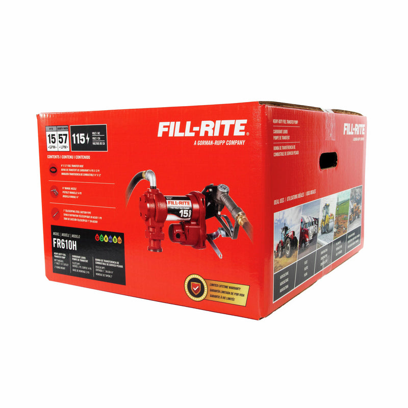 Load image into Gallery viewer, FR610H FILLRITE LT DUTY 110V PUMP 1/4 HP WITHOUT METER EA