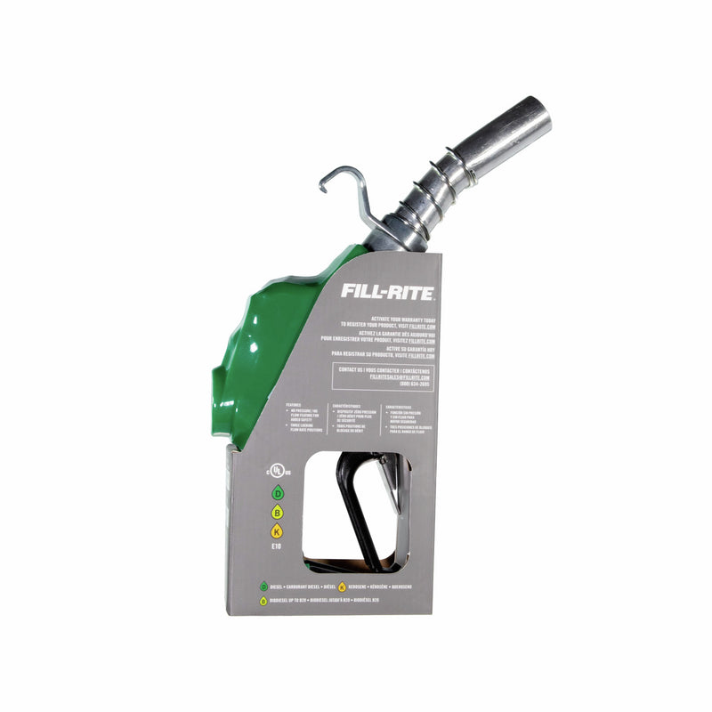 Load image into Gallery viewer, FILL-RITE DIESEL SPT 1" INLET GREEN FARM W/HOOK (SDN100GAN) EA