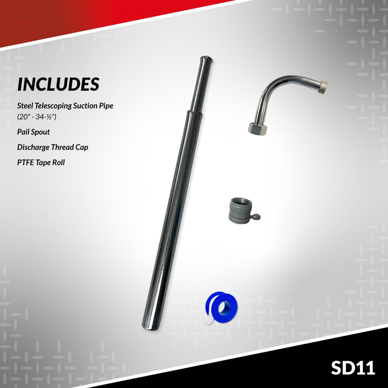 Load image into Gallery viewer, SD11 FILLRITE LEVER DRUM PUMP GREASE GUN STYLE HANDLE