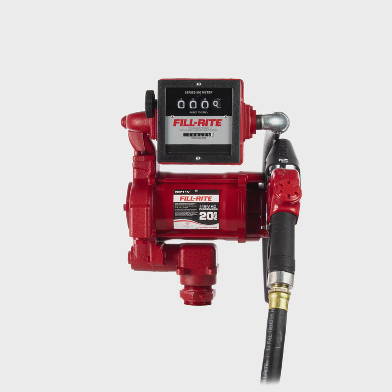 Load and play video in Gallery viewer, FR711VA FILLRITE 115 VOLT PUMP WITH 901 METER AND AUTO NOZZLE