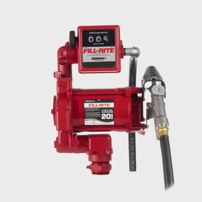Load and play video in Gallery viewer, FR701V FILLRITE 115 VOLT 20 GPM PUMP WITH METER