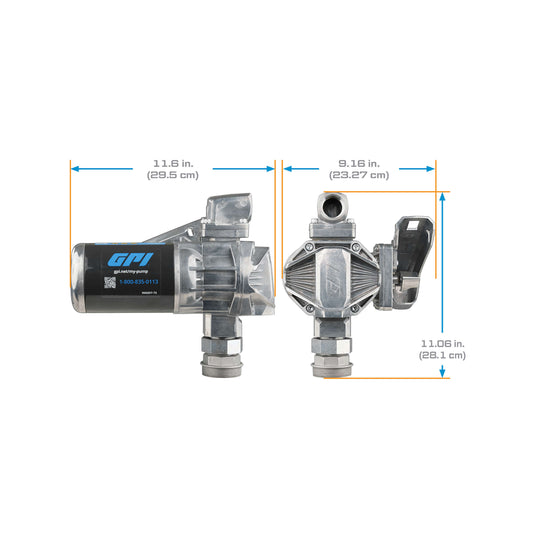 162000-03 G20-012AD 12V 20GPM HI SPEED PUMP, HOSE, NOZZLE EA