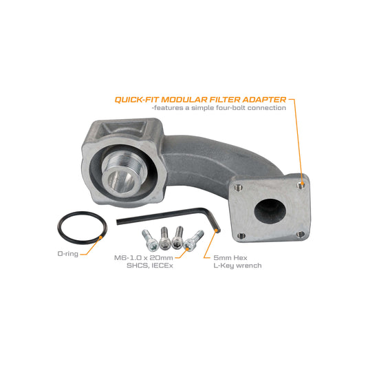 162500-01 GPI FILTER ADAPTER USE WITH GPI MODULAR PUMPS EA