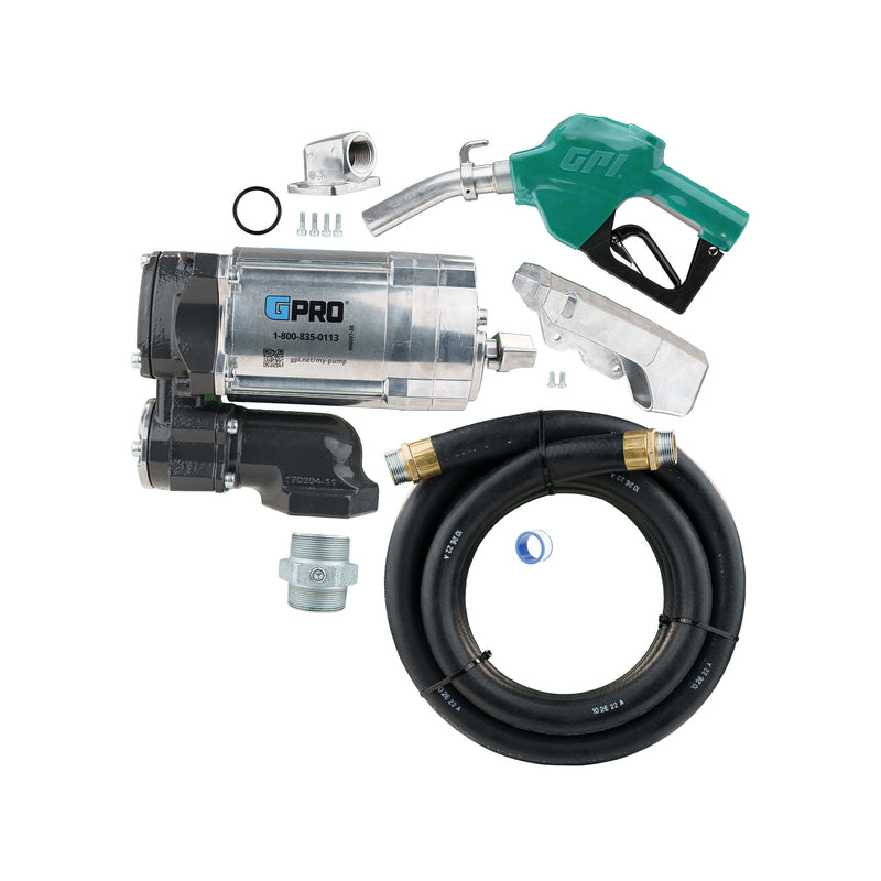 Load image into Gallery viewer, 171000-03 V20-115AD 115 Volt 20GPM PUMP, 1&quot;x18&#39; HOSE, DIESEL NOZZLE
