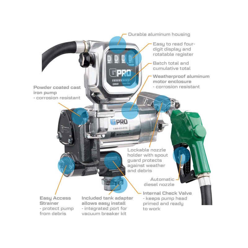 Load image into Gallery viewer, 172050-06 V35-115AD QM40-G8N PUMP, METER, HOSE, DS NZ, ADAP EA
