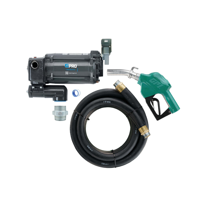 Load image into Gallery viewer, 504000-03  PRO35-115AD 115 VOLT 30GPM PUMP, 1&quot;x18&#39; HOSE, DIESEL NOZZLE &amp; ADAPTER
