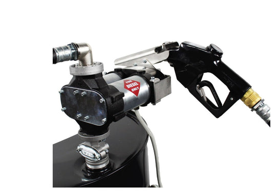 BIPUMP 12V A120 AUTO NOZZLE PIUSI 12V PUMP W/ AUTO NOZZLE EA