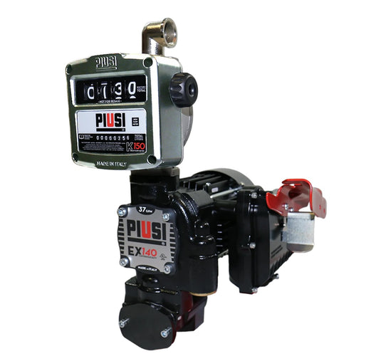 EX140 K150 METER 37GPM 120V PIUSI 120V 37GPM PUMP W/ METER EA