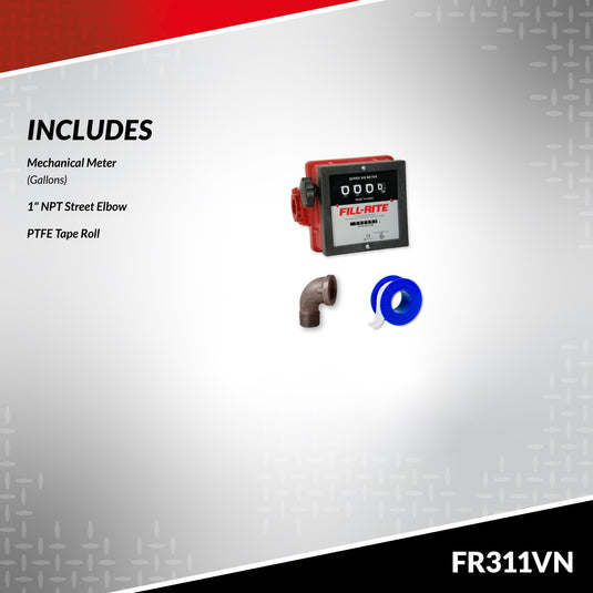 FR311VN 115 VOLT FILLRITE HIGH SPEED PUMP WITH METER