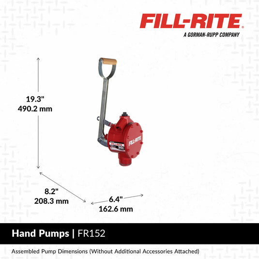 FR152 FILLRITE PISTON PUMP