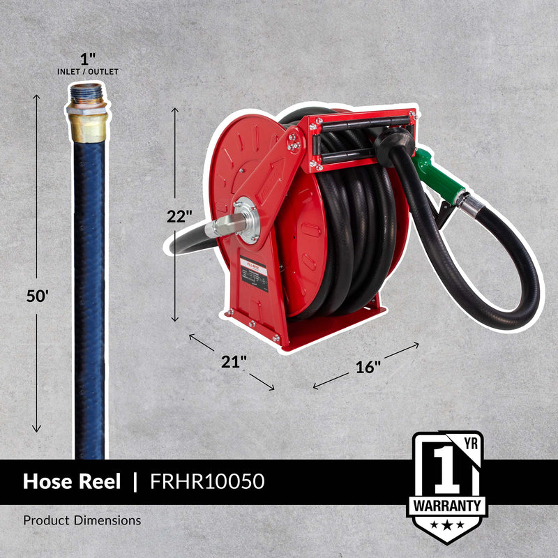 Load image into Gallery viewer, FILL-RITE 1" x 50' FUEL REEL FRHR10050 EA
