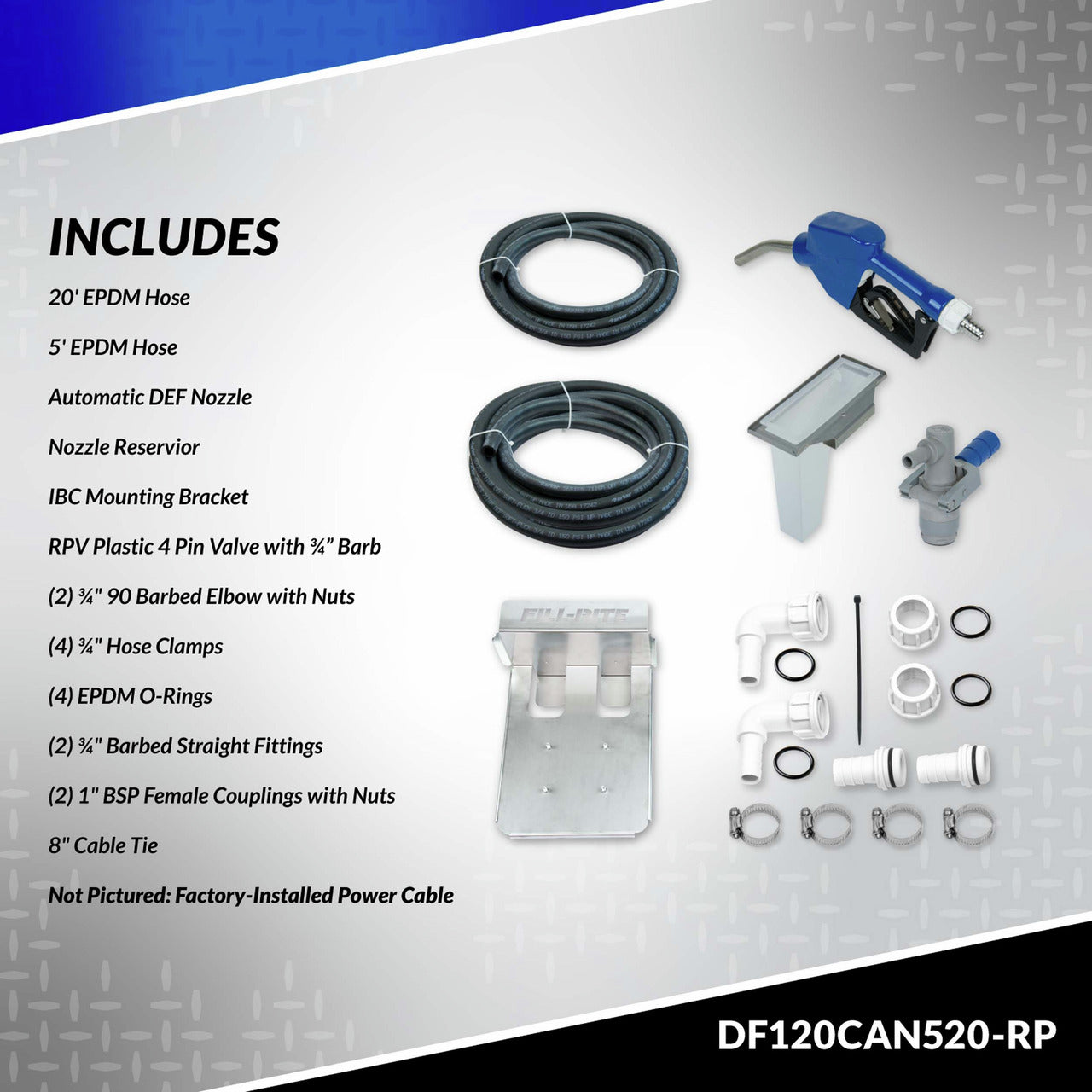 Def Pump For Tote 115V AC DEF Transfer Pump, Drum Bracket With Nozzle ...