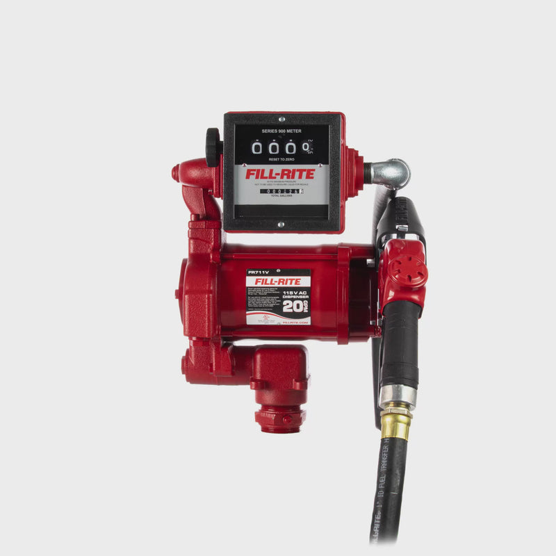 Load and play video in Gallery viewer, FR711VA FILLRITE 115 VOLT PUMP WITH 901 METER AND AUTO NOZZLE
