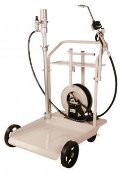 5:1 Mobile Heavy Duty Cart Kit w/ 25' Hose Reel for 55 Gal Dr EA