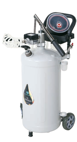 Hand Operated-Oil Dispenser w/ Elec-Meter, 8 gallon EA