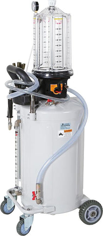 Fluid Extractor, 21Gal w/ Transparent Bowl, Pressurized EA