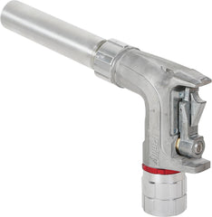 Hi-Flow Manual Shutoff Nozzle 1½" Inlet, 2" dia. Alum Spout EA