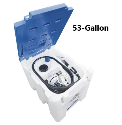 BTM53, 53gal DEF White/Blue Dispensing System Complete EA