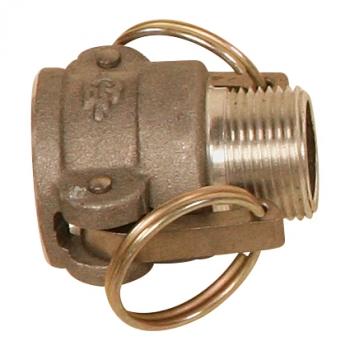 1½" Male Cam and Groove Coupler x 1½" NPTM EA