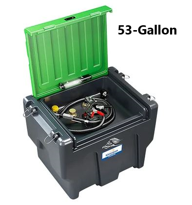 TM53, 53gal Diesel Grey/Green Dispensing System Complete EA